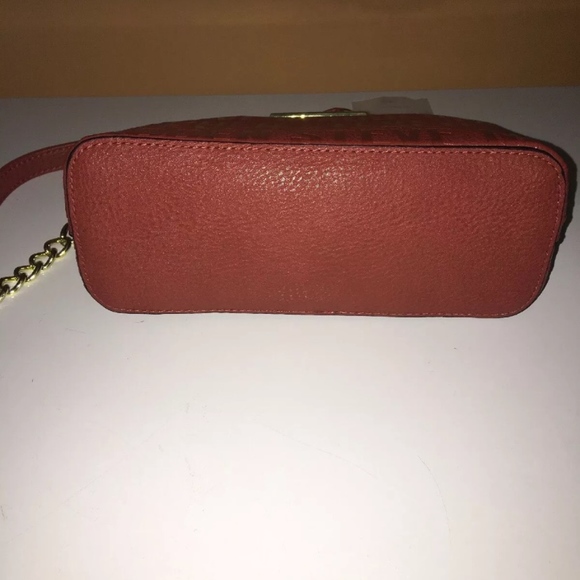 Women's crossbody bag red wine color - Picture 3 of 3
